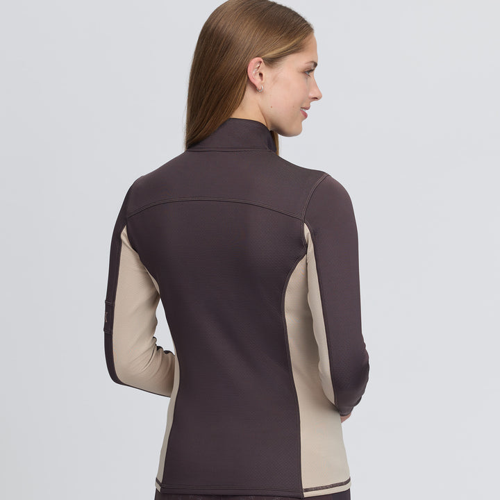 LeMieux Ladies Matilda Mid Layer - Cocoa