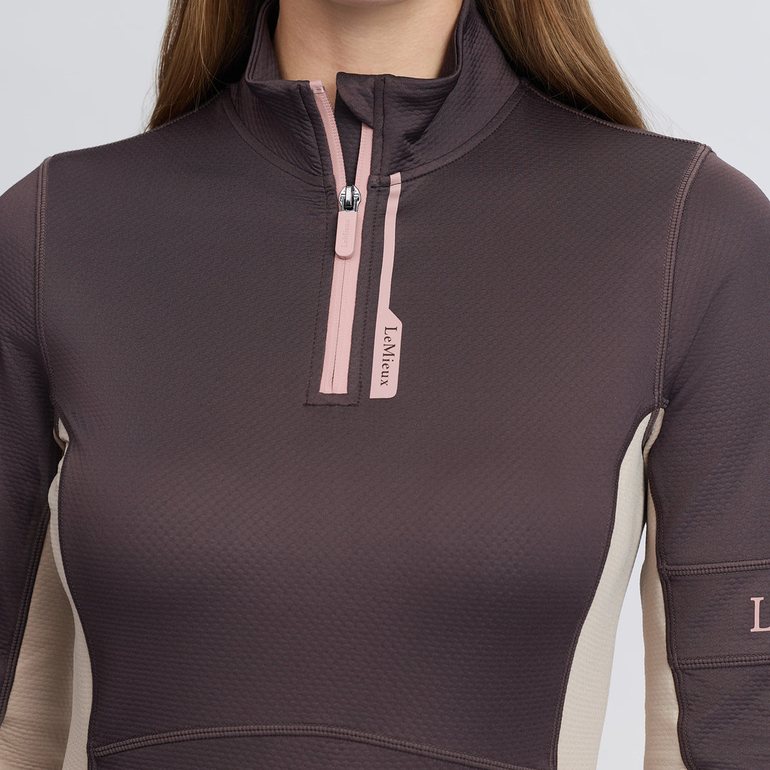 LeMieux Ladies Matilda Mid Layer - Cocoa