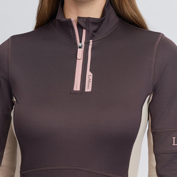 LeMieux Ladies Matilda Mid Layer - Cocoa