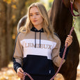 LeMieux Ladies Kadie Colour Block Hoodie - Navy