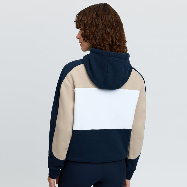 LeMieux Ladies Kadie Colour Block Hoodie - Navy