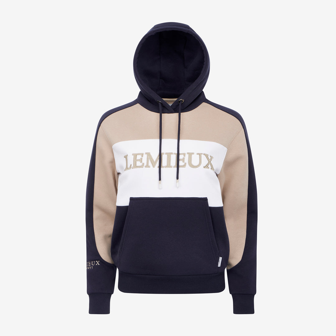 LeMieux Ladies Kadie Colour Block Hoodie - Navy