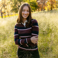LeMieux Ladies Sloane Stripe Rugby Shirt - Bramble
