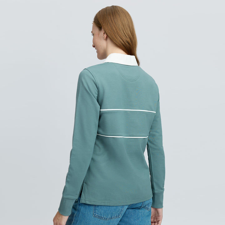 LeMieux Ladies Rochelle Rugby Shirt - Aloe