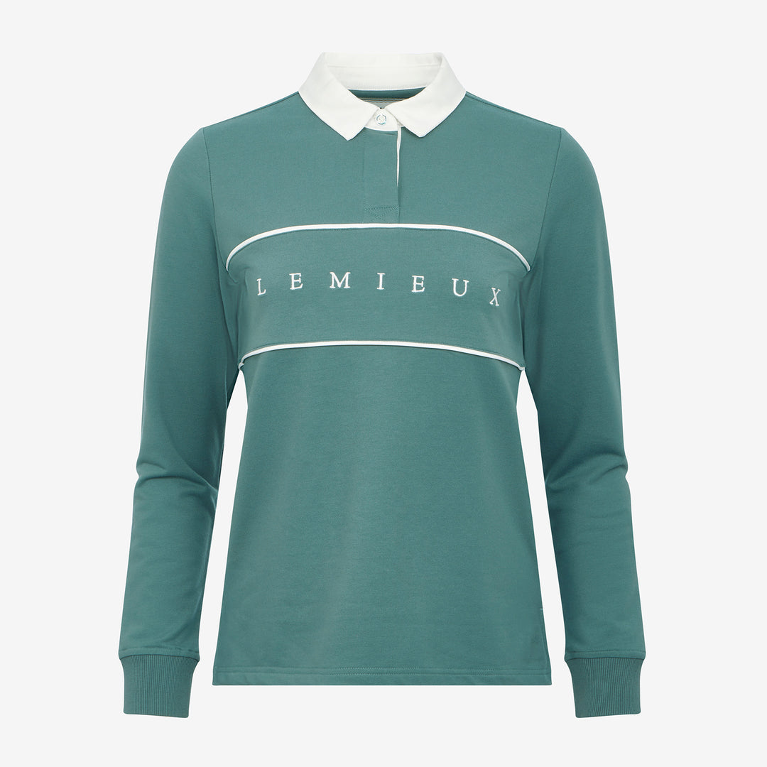 LeMieux Ladies Rochelle Rugby Shirt - Aloe