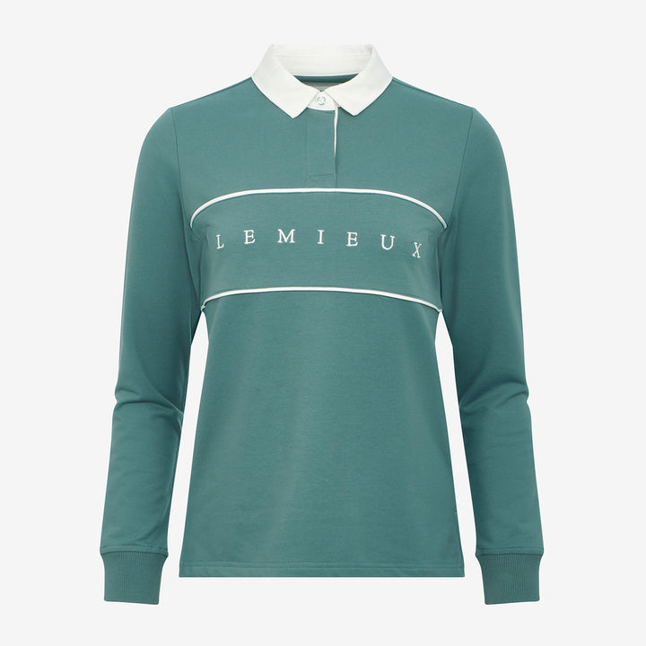 LeMieux Ladies Rochelle Rugby Shirt - Aloe