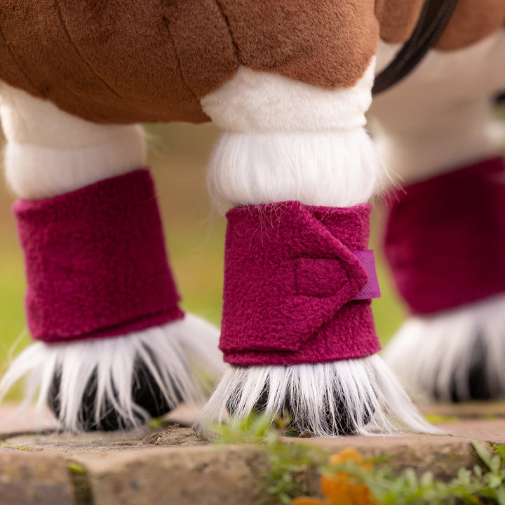 LeMieux Toy Pony Bandages - Blackberry