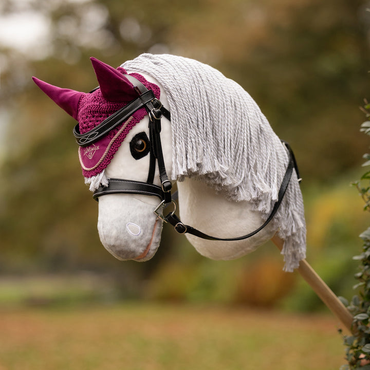 LeMieux Hobby Horse Fly Hood - Blackberry