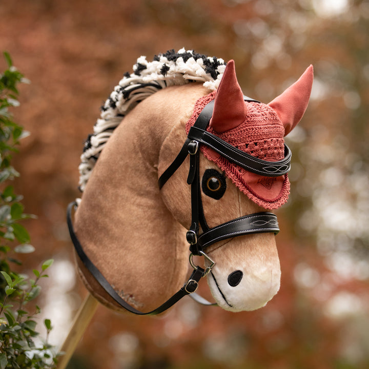 LeMieux Hobby Horse Fly Hood - Spiced Earth