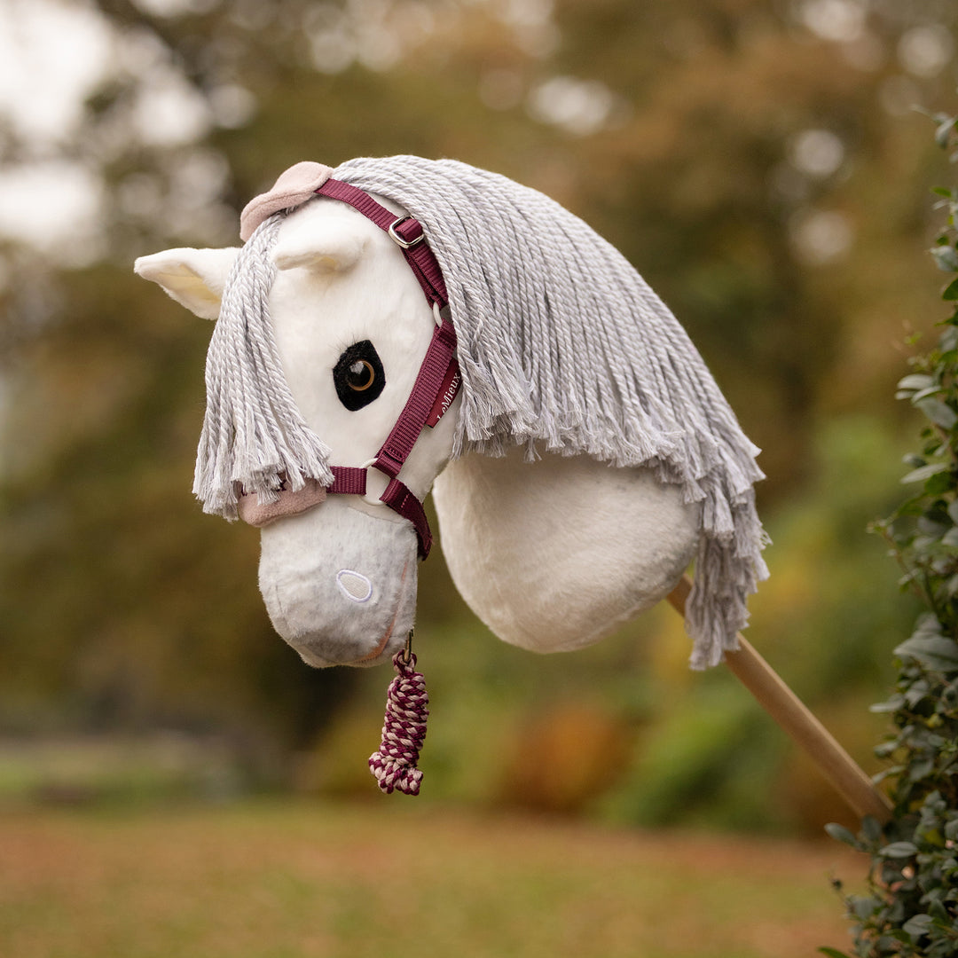 LeMieux Hobby Horse Vogue Headcollar & Leadrope - Blackberry