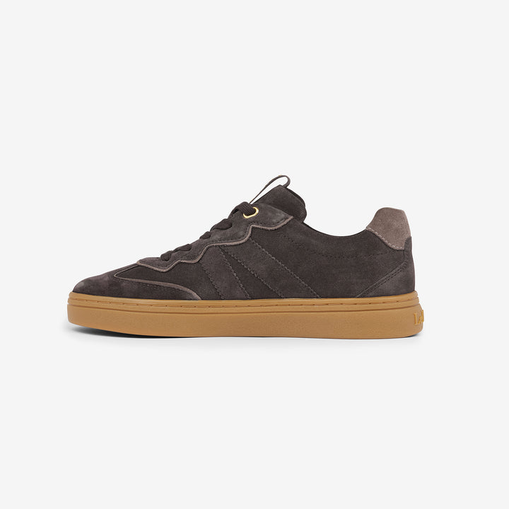 LeMieux Ladies Stockbridge Suede Trainer - Cocoa