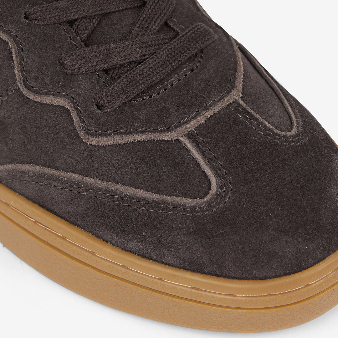 LeMieux Ladies Stockbridge Suede Trainer - Cocoa