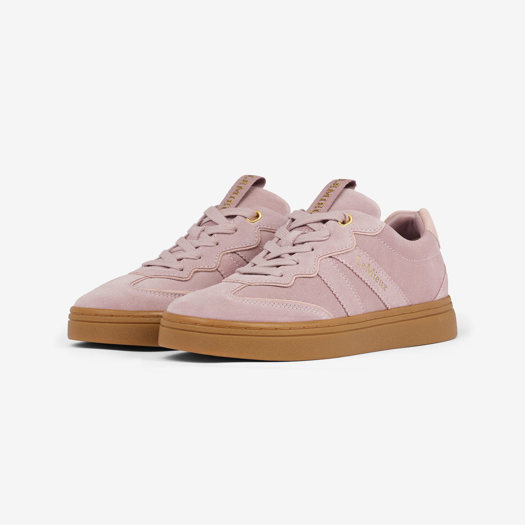 LeMieux Ladies Stockbridge Suede Trainer - Wild Rose