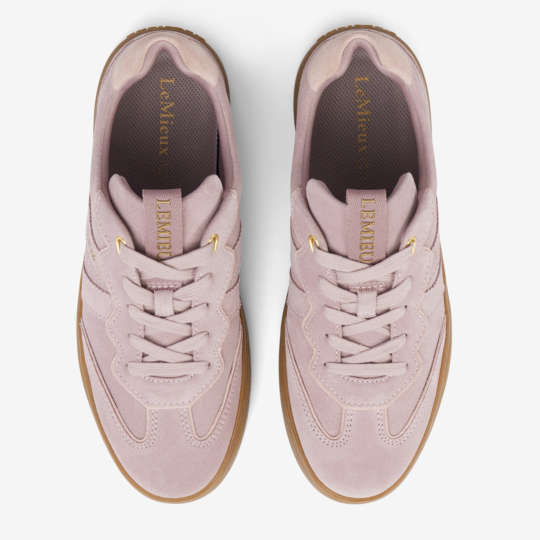 LeMieux Ladies Stockbridge Suede Trainer - Wild Rose