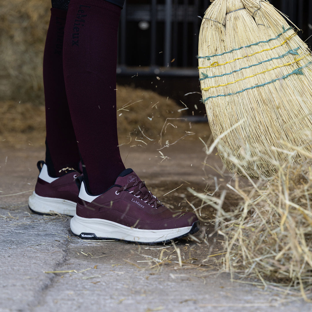 LeMieux Ladies Kanta Waterproof Trainer - Bramble