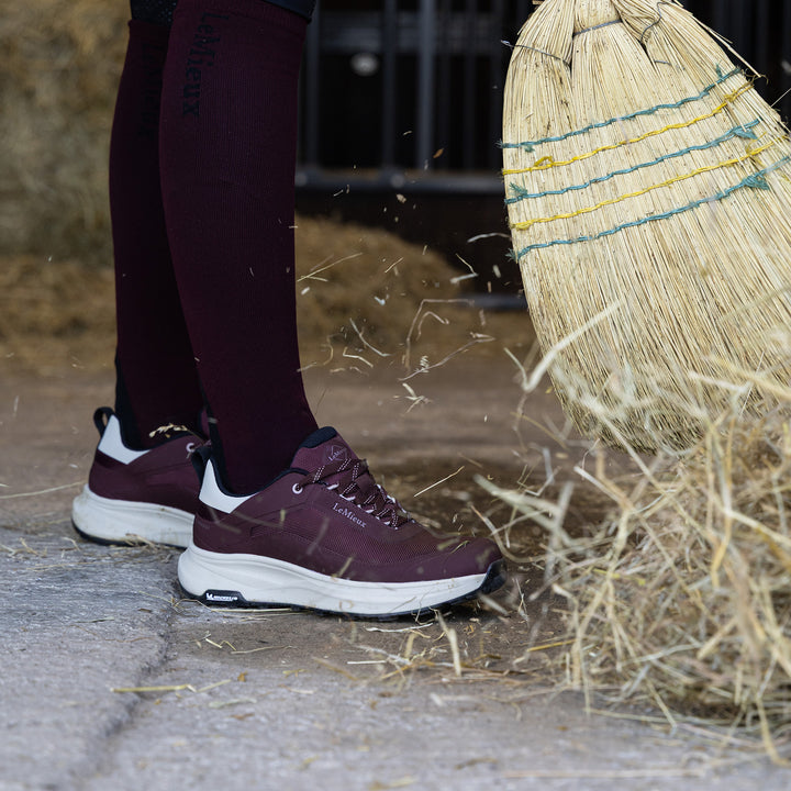 LeMieux Ladies Kanta Waterproof Trainer - Bramble