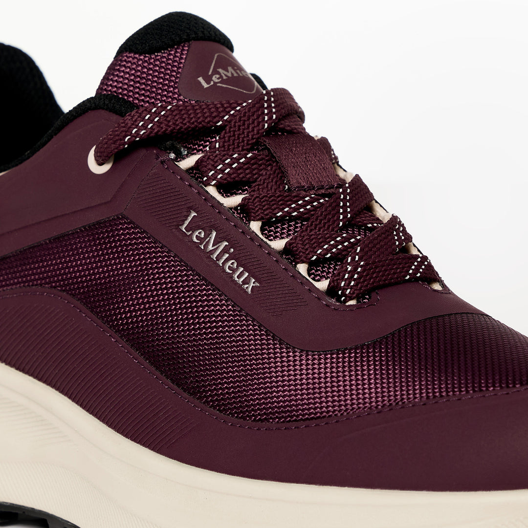LeMieux Ladies Kanta Waterproof Trainer - Bramble