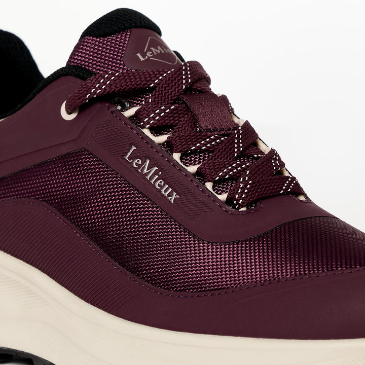 LeMieux Ladies Kanta Waterproof Trainer - Bramble