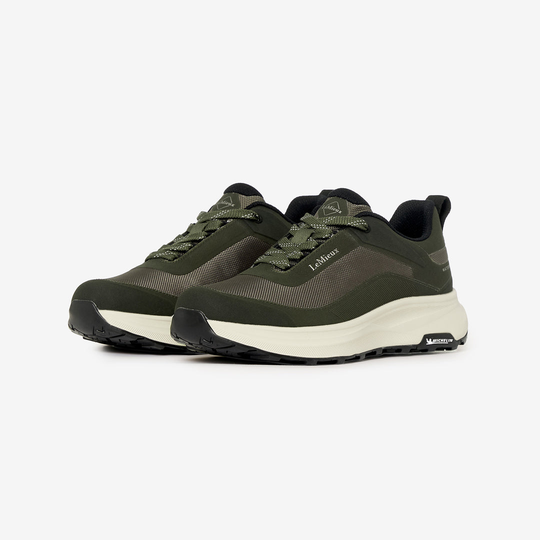 LeMieux Ladies Kanta Waterproof Trainer - Olive