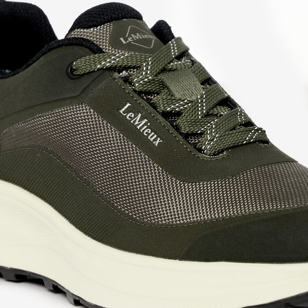 LeMieux Ladies Kanta Waterproof Trainer - Olive