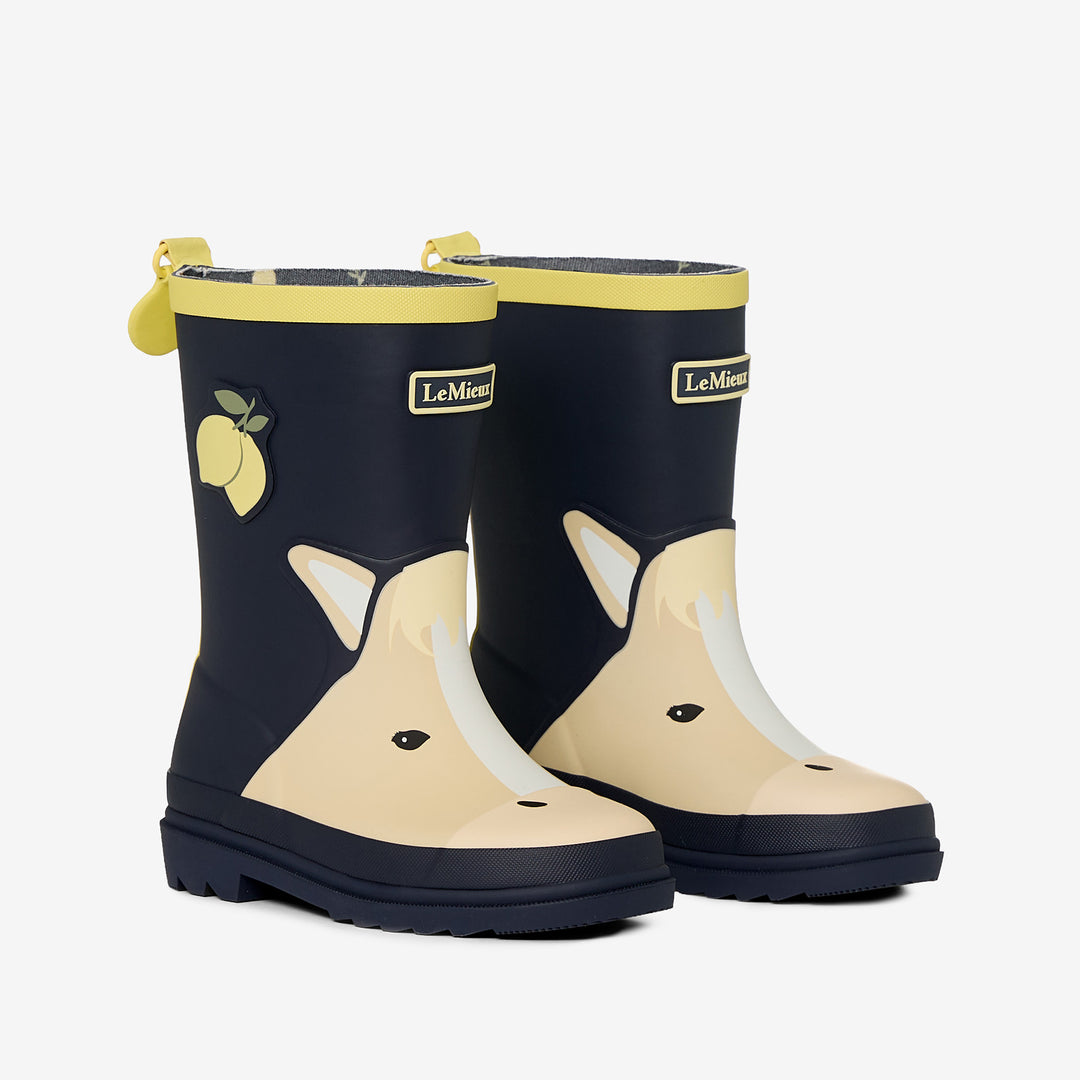 LeMieux Childs Splash Welly - Lemon