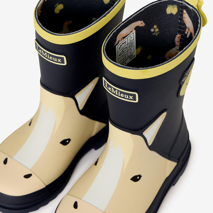 LeMieux Childs Splash Welly - Lemon