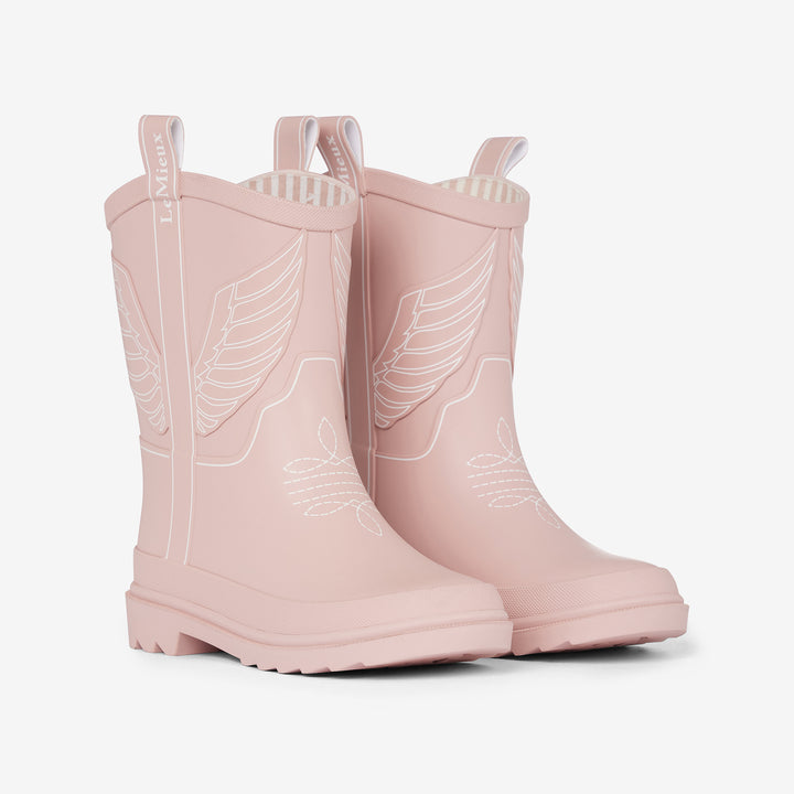 LeMieux Childs Splash Welly - Western Pink