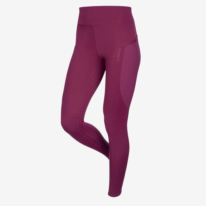 LeMieux Ladies Naomi Pull On Breeches - Blackberry