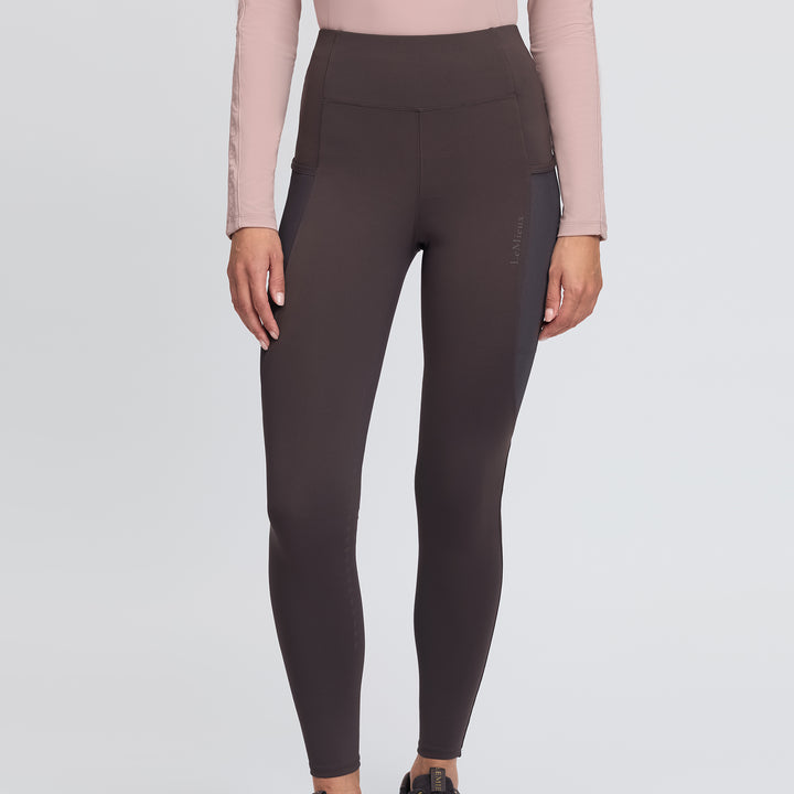 LeMieux Ladies Naomi Pull On Breeches - Cocoa