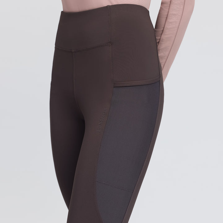 LeMieux Ladies Naomi Pull On Breeches - Cocoa
