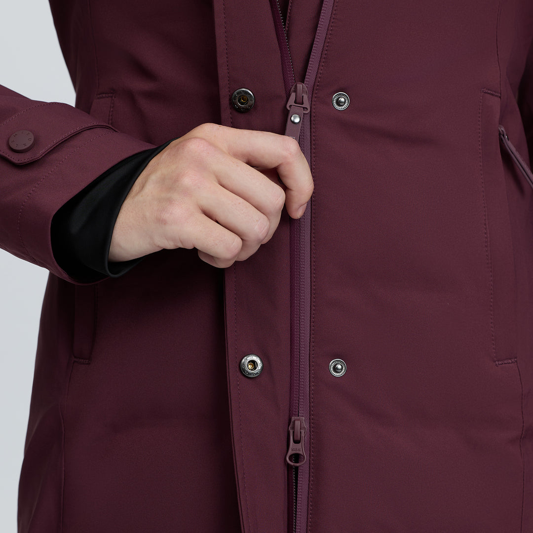 LeMieux Ladies Erin Waterproof Padded Coat - Bramble