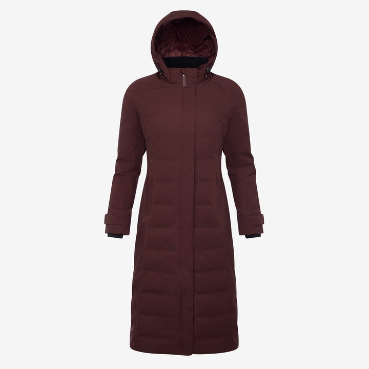 LeMieux Ladies Erin Waterproof Padded Coat - Bramble
