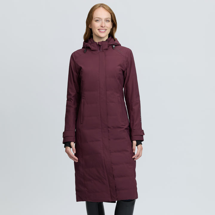 LeMieux Ladies Erin Waterproof Padded Coat - Bramble