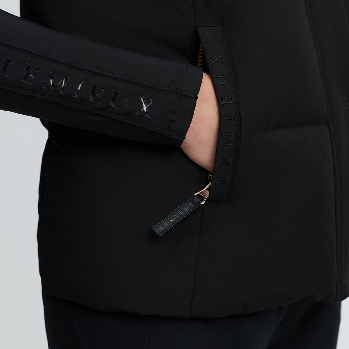 LeMieux Ladies Margot Hooded Gilet - Black