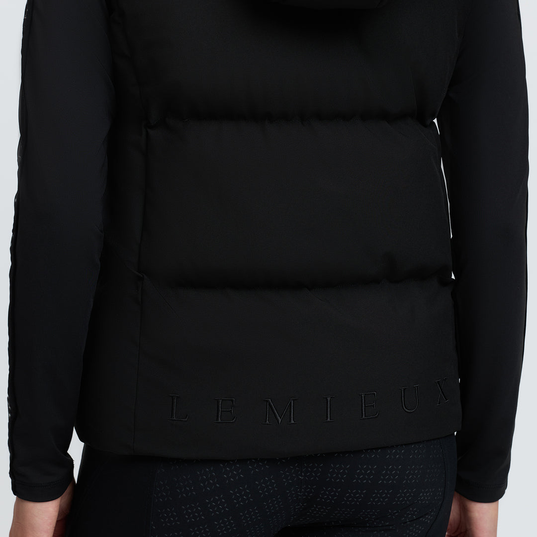 LeMieux Ladies Margot Hooded Gilet - Black