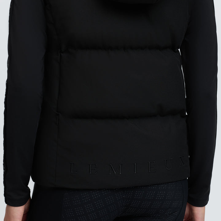 LeMieux Ladies Margot Hooded Gilet - Black