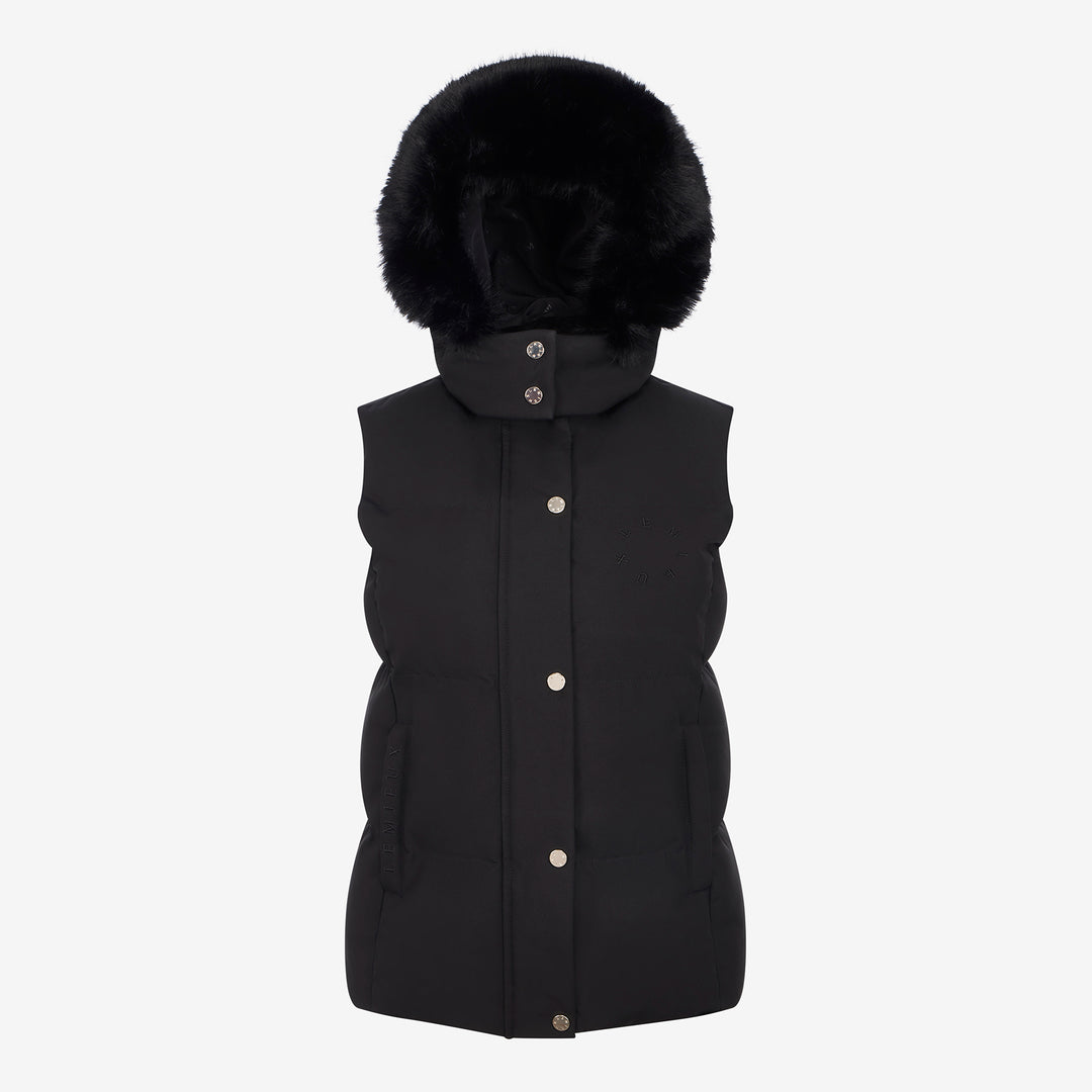 LeMieux Ladies Margot Hooded Gilet - Black