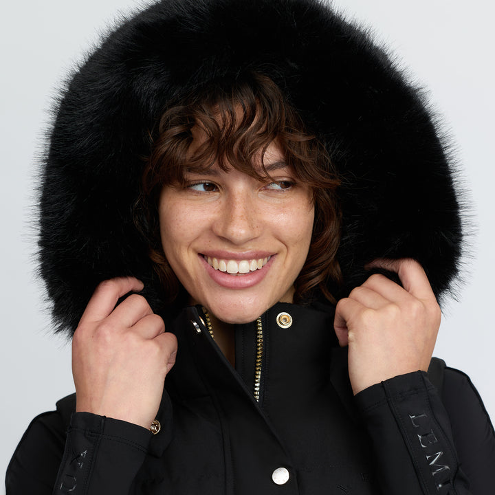 LeMieux Ladies Margot Hooded Gilet - Black