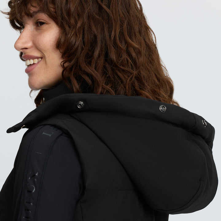 LeMieux Ladies Margot Hooded Gilet - Black