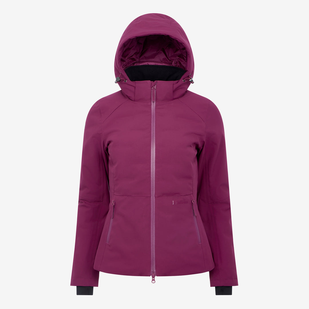 LeMieux Ladies Brooke 3 in 1 Waterproof Hybrid Jacket - Blackberry