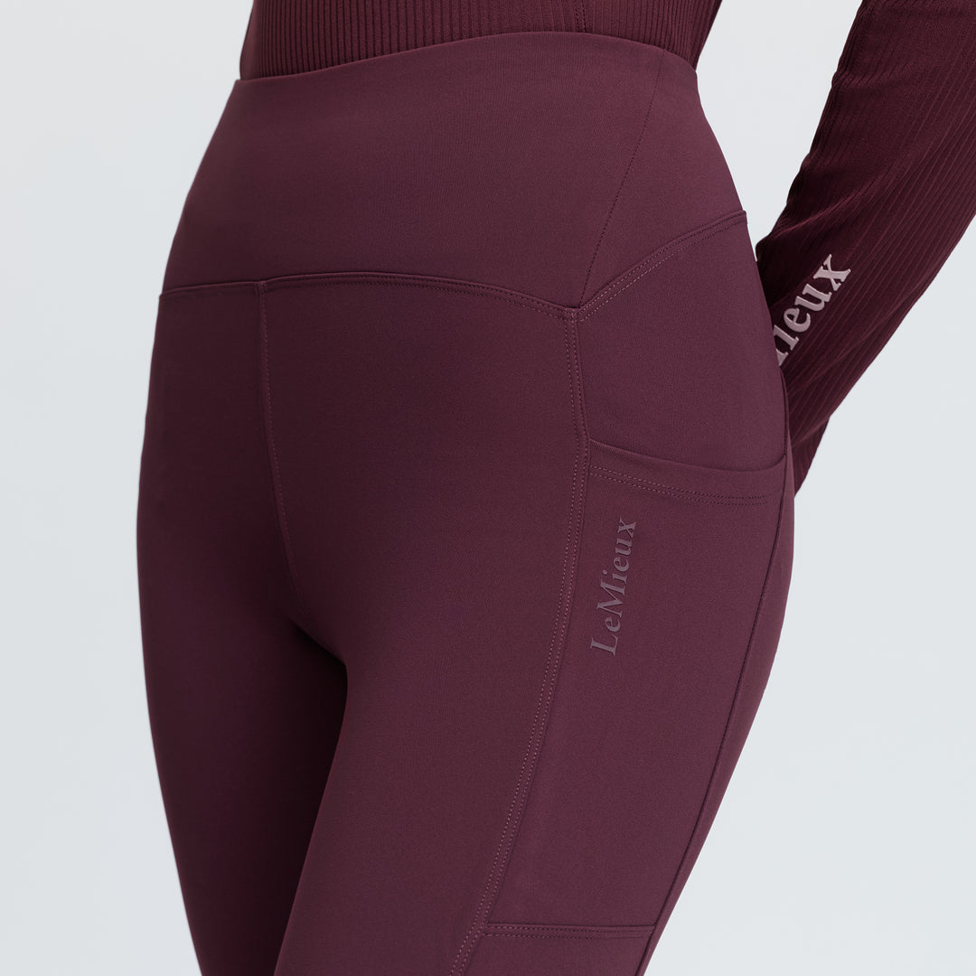 LeMieux Ladies Natalie Brushed Pull On - Bramble
