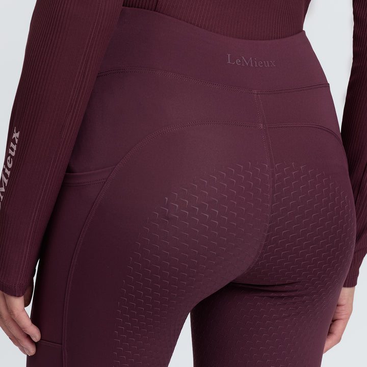 LeMieux Ladies Natalie Brushed Pull On - Bramble