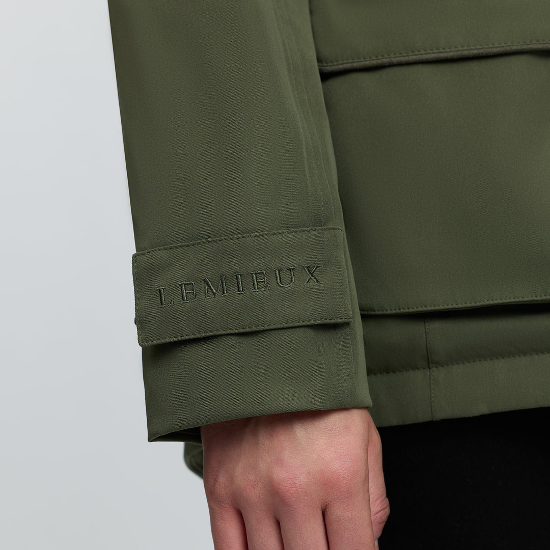LeMieux Ladies Heritage Beatrice Waterproof Coat - Olive