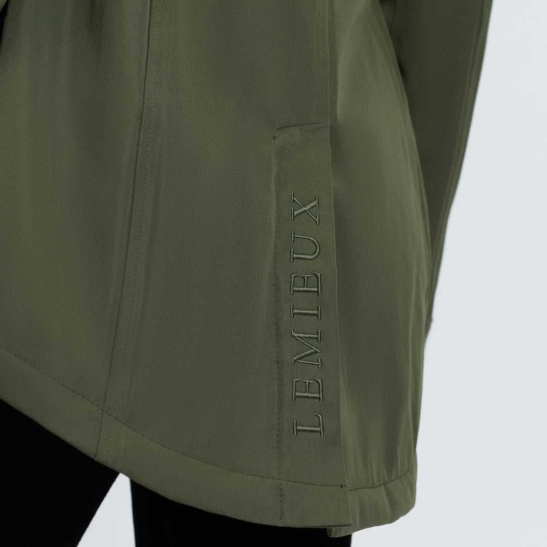 LeMieux Ladies Heritage Beatrice Waterproof Coat - Olive