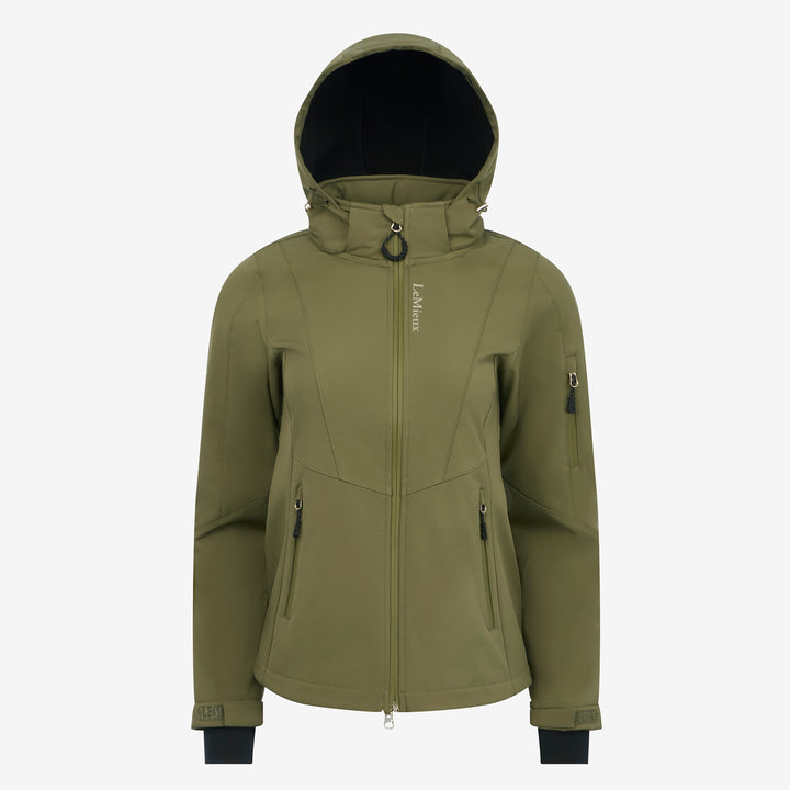 LeMieux Ladies Celine Softshell Jacket - Willow Green