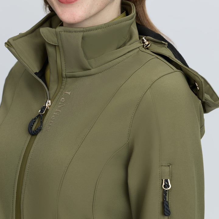 LeMieux Ladies Celine Softshell Jacket - Willow Green