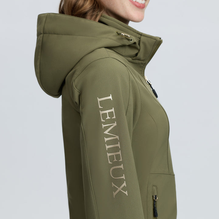 LeMieux Ladies Celine Softshell Jacket - Willow Green