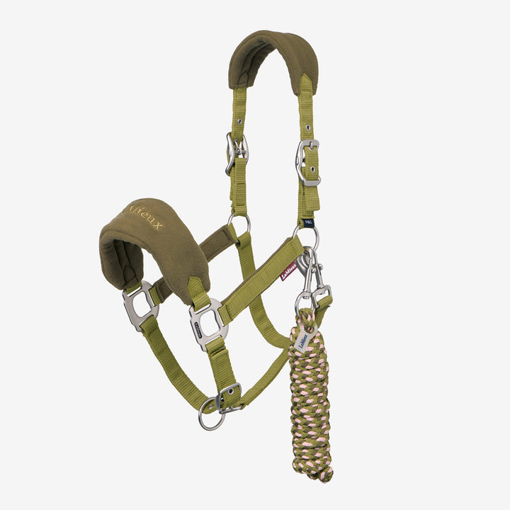 LeMieux Vogue Headcollar & Leadrope - Gooseberry