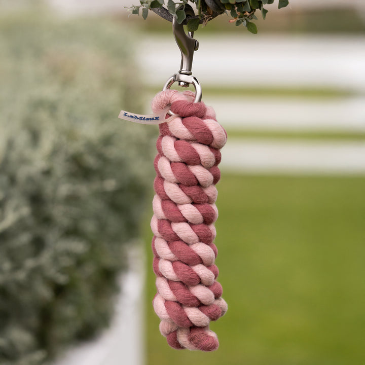 LeMieux Polycotton Leadrope - Spiced Earth/Petal