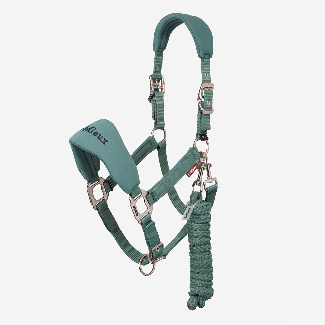 LeMieux Breakaway Vogue Headcollar & Leadrope - Aloe